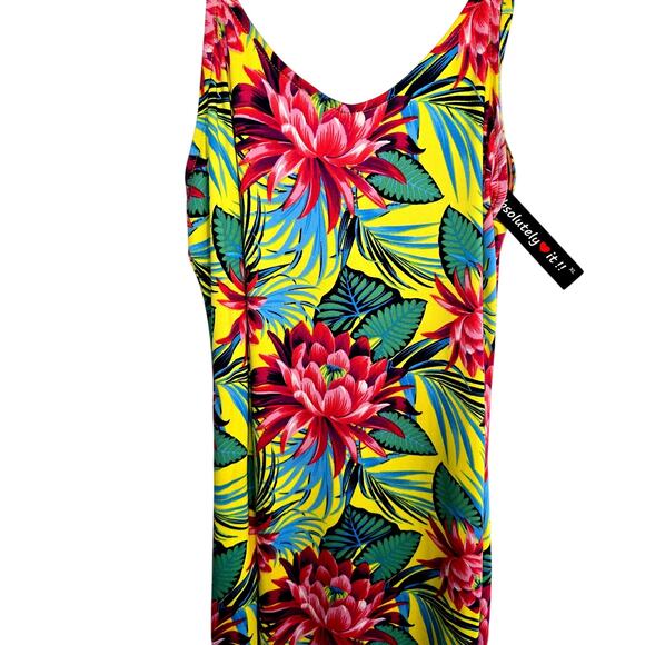 NWT Absolutely Love It XL Maxi Women's Sleeveless Sun Dress 16 18 New With Tags - Picture 2 of 7